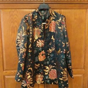 Women's silky Soft Surroundings jacket/blazer